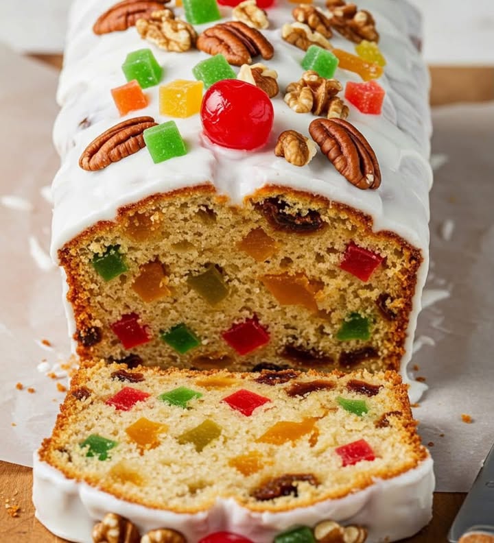Aromatic English Fruit Nut Cake