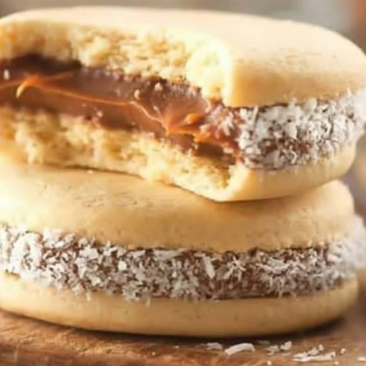 Delightful Coconut Alfajores Treats