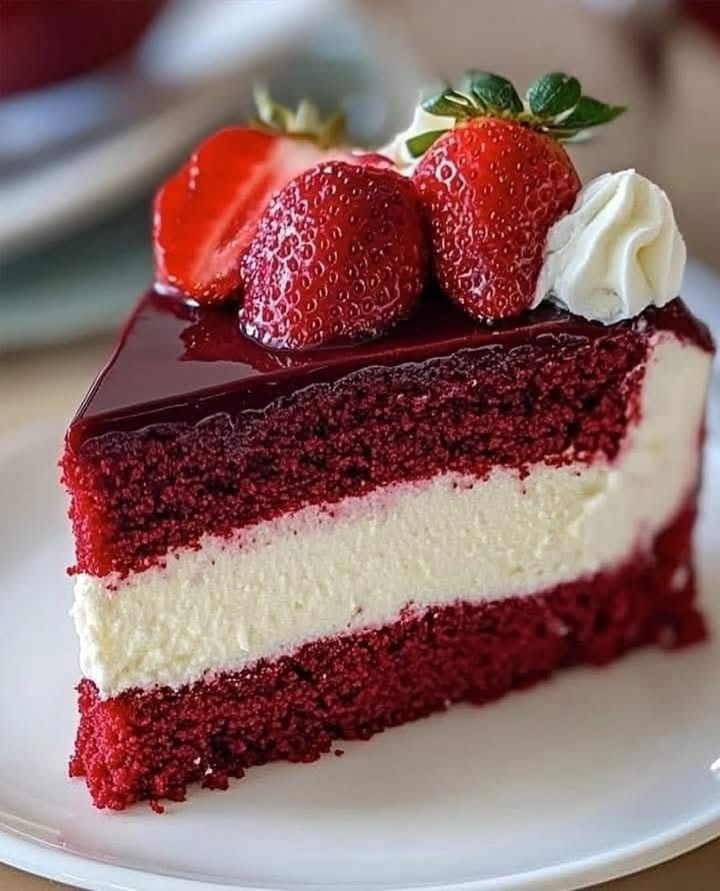 Indulgent Red Velvet Cheesecake Bliss