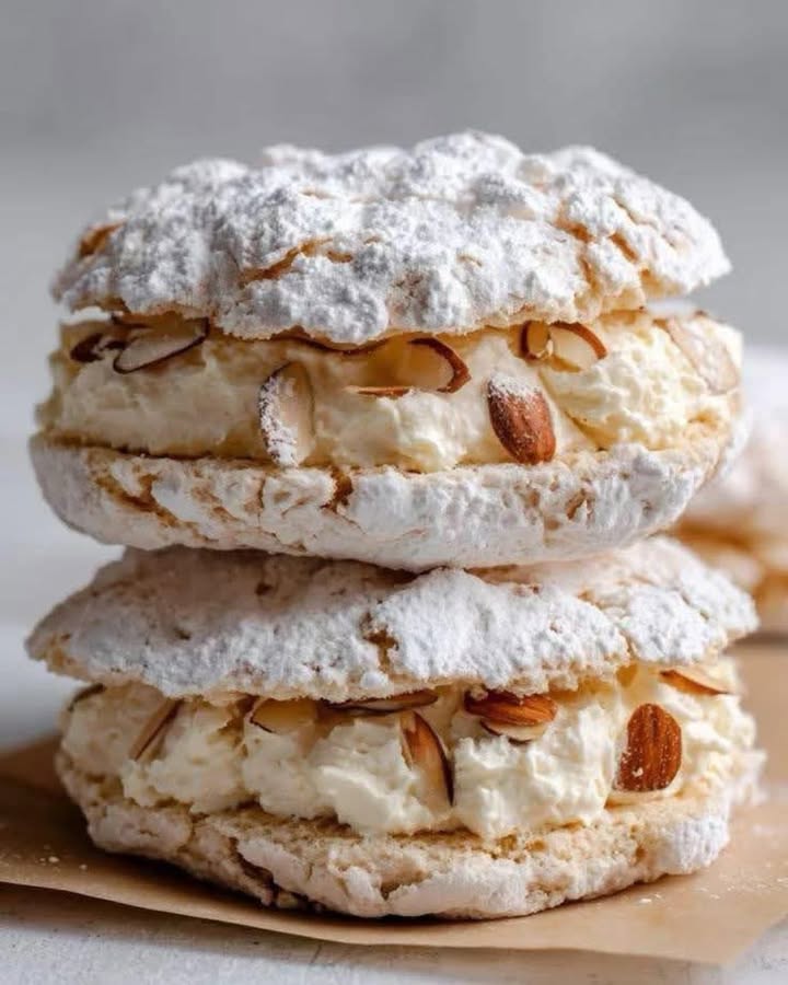 Melt-in-Your-Mouth Meringue Sandwiches