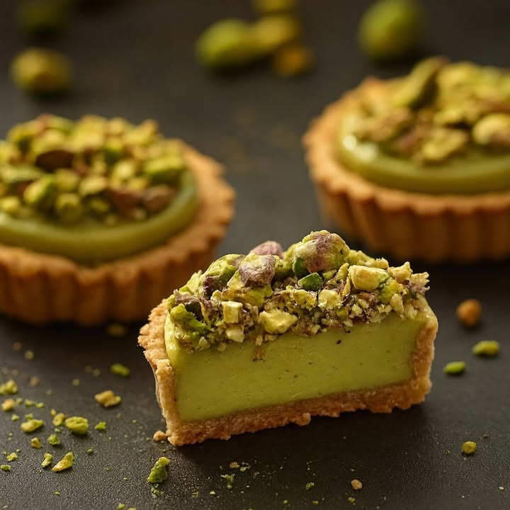Simple Pistachio Tartlet Bliss