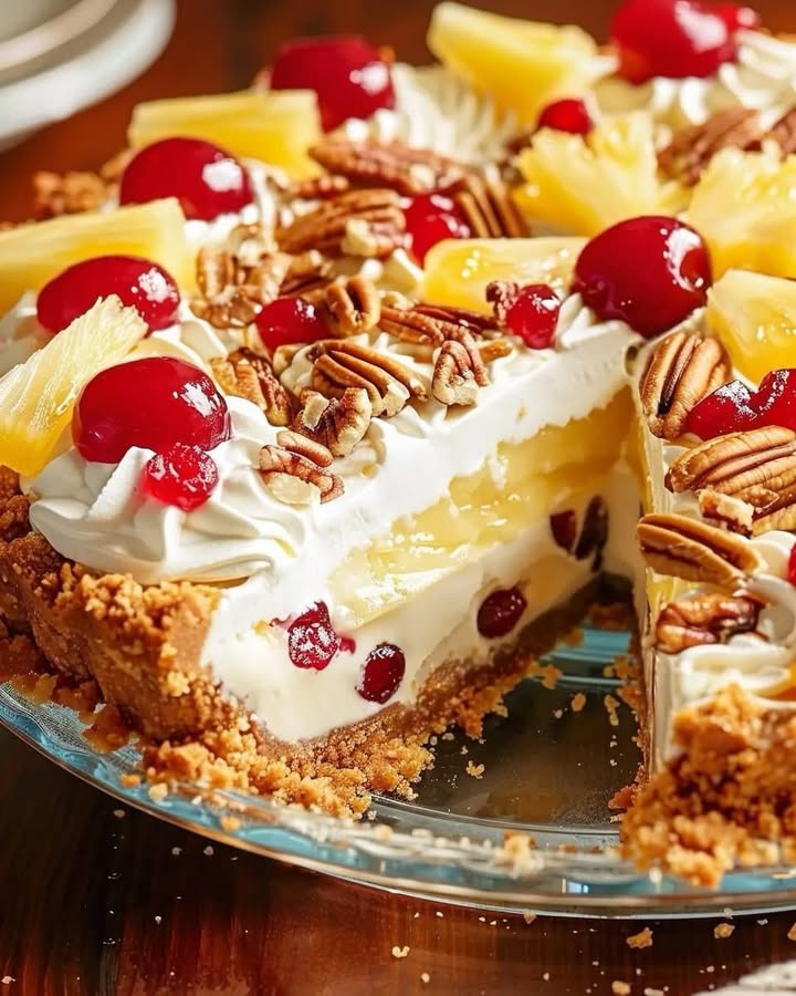 Tropical Million Dollar Cake Delight