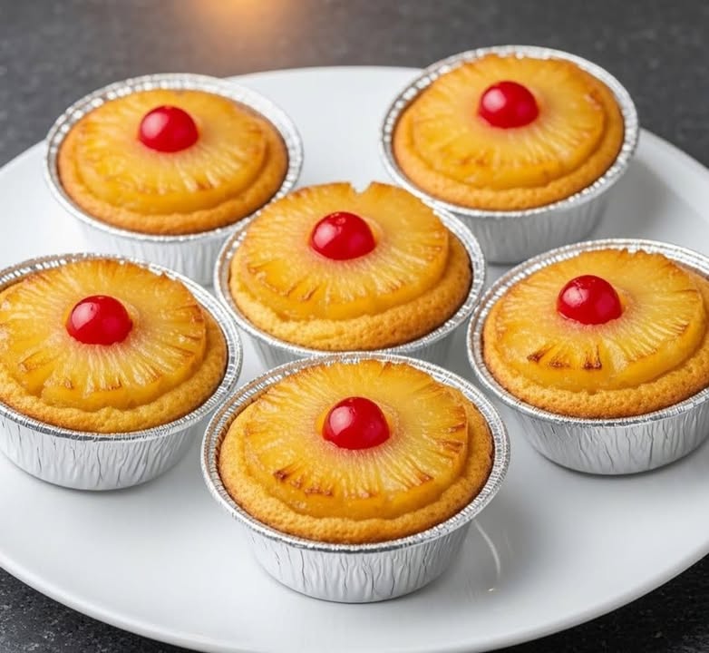 Tropical Pineapple Cake Delights