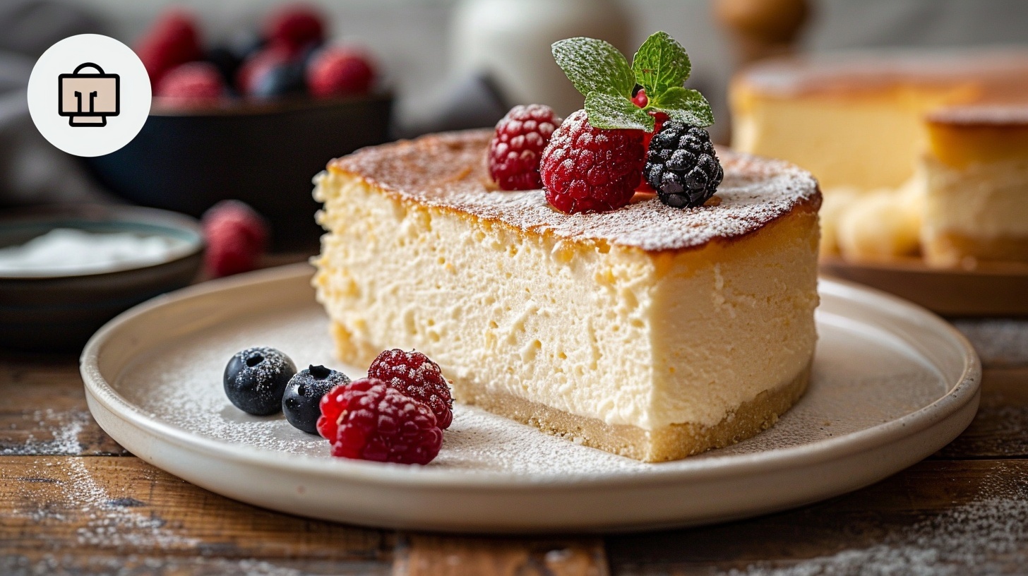 Ultra-Fluffy Japanese Cheesecake