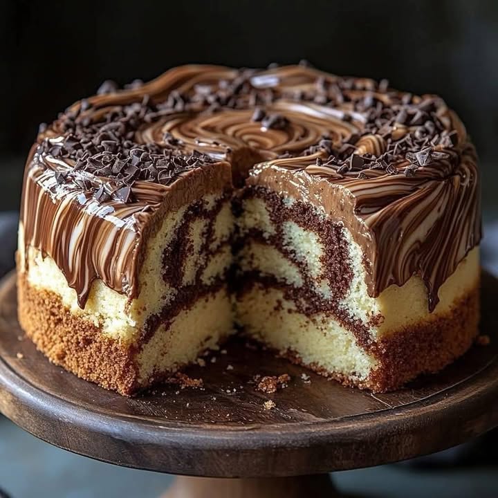 Decadent Marble Cake Delight