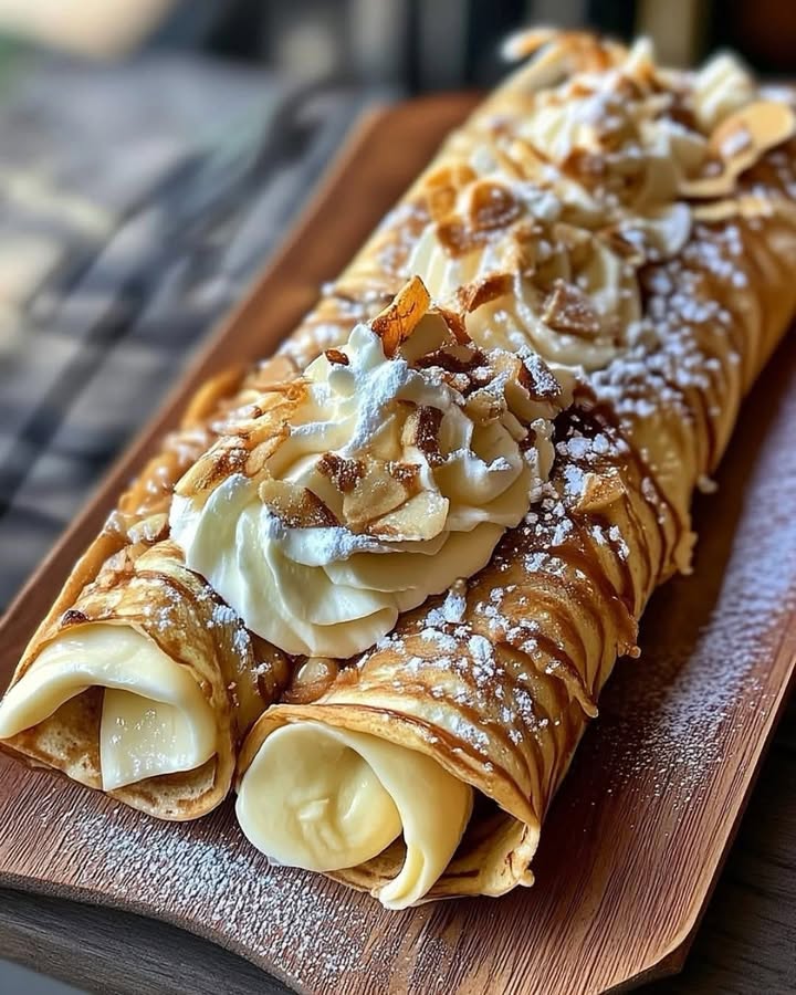 Irresistibly Soft Crepe Rolls