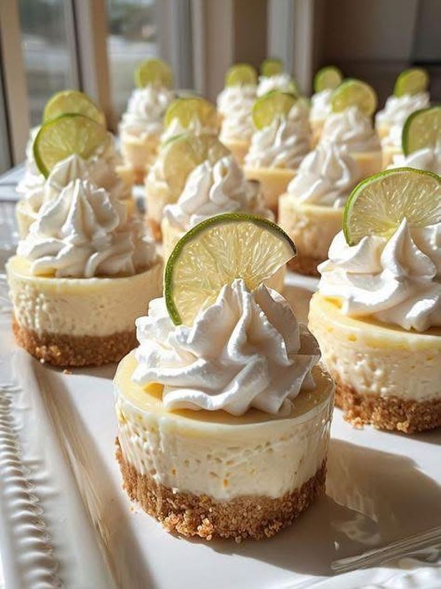 Zesty Mini Lemon Cheesecakes Delight