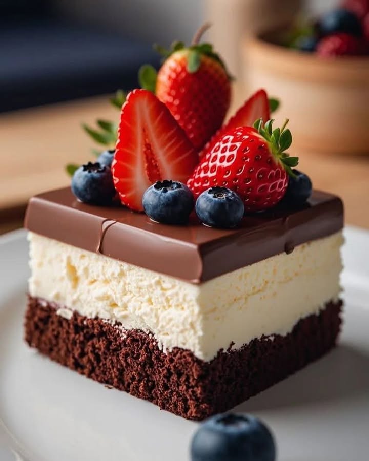 Decadent Triple Chocolate Mousse Delight