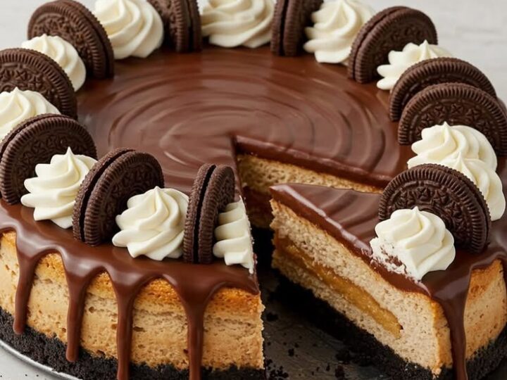 Peanut Butter Oreo Cheesecake Delight – Irresistibly Creamy!