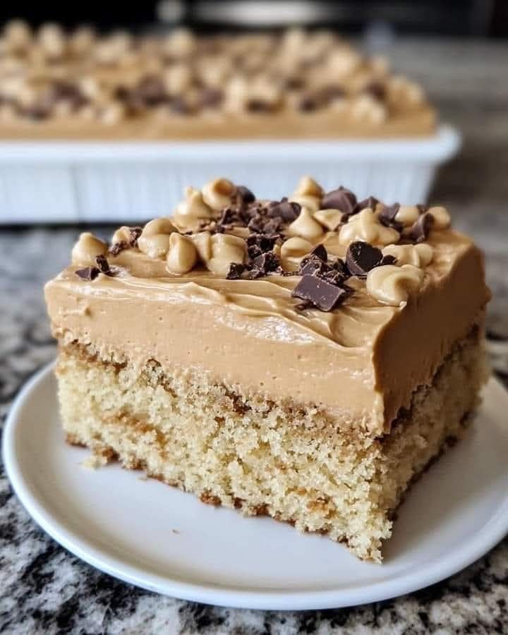 Irresistible Peanut Butter Sheet Cake