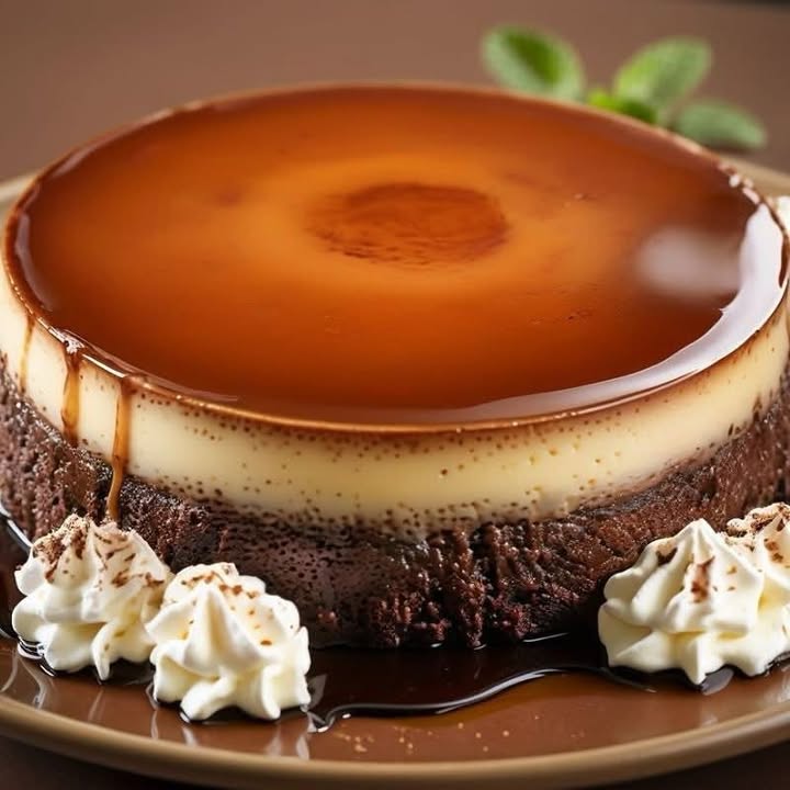 Irresistibly Creamy Chocolate Flan