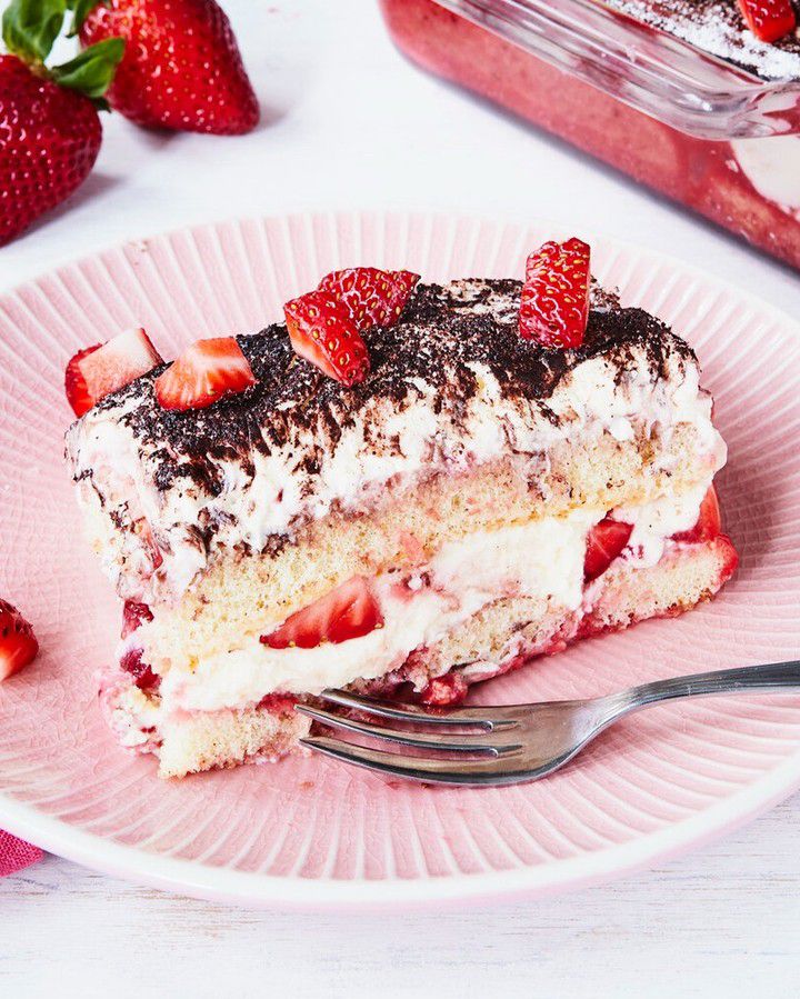 Strawberry Bliss Tiramisu Delight